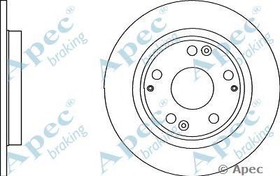 APEC BRAKING dsk2965 -  Тормозной диск
